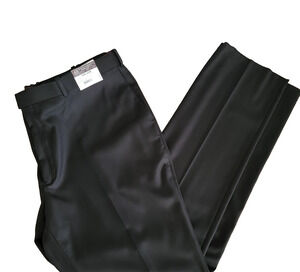 Caravelli Black Dress Pants 46W x 34L Business Career Professional Work NEW NWT